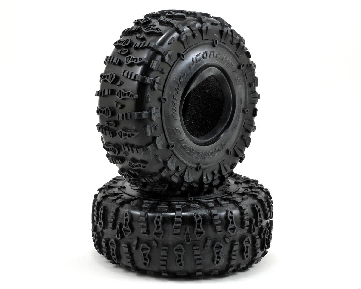 J Concepts 305302 Ruptures, Green Compound, Performance Scaler Tires (for 1.9" Wheel) - - Horizon Hobbies, Inc.