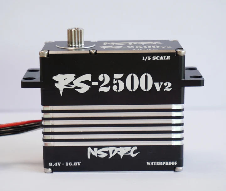NSDRC RS2500 V2 1/5 Insane Torque Servo - - NSDRC
