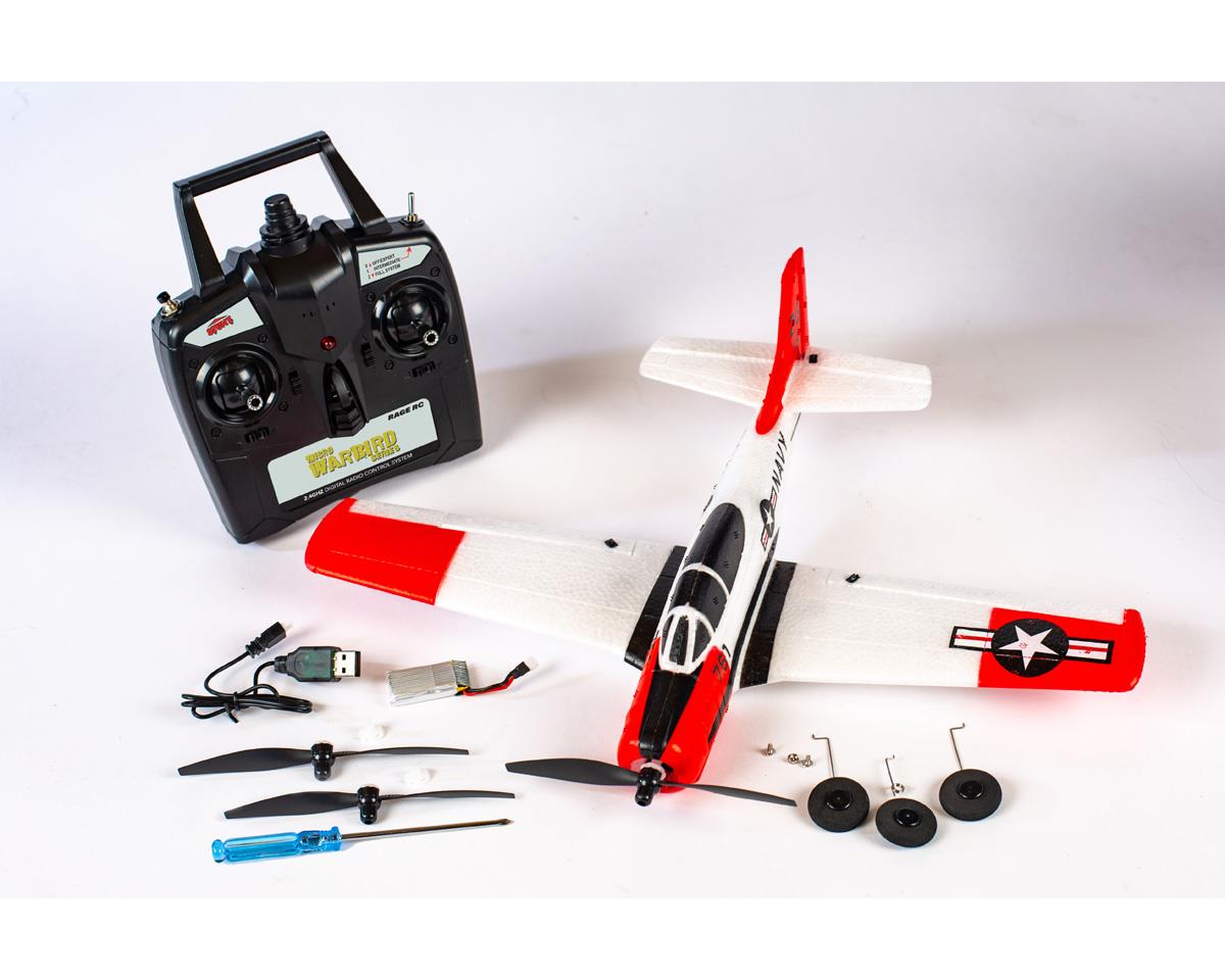 RAGE T-28 Micro RTF Electric Airplane (400mm) - - HRP Distributing, Inc.