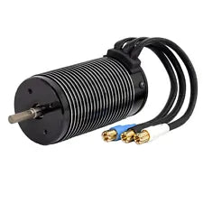 Traxxas 3483 Brushless Motor 2000kv 77mm w/6.5mm Gold-Plated Connectors : Sledge - - Traxxas