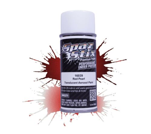 Spaz Stix Red Pearl Aerosol Paint 3.5oz - - HRP Distributing, Inc.