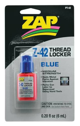 Pacer Zap Adhesives Thread Locker .20 oz PT42 - - Horizon Hobbies, Inc.