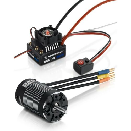 Hobbywing Ezrun Max10 Combo (2-3S) - Combo Max10 3652SL 4000KV - - HobbyWing North America