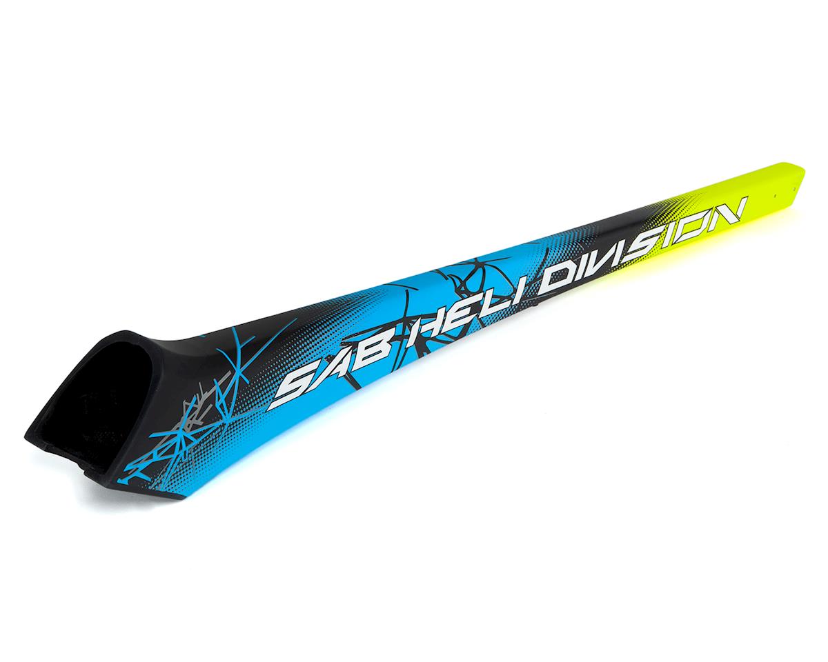 SAB Goblin Tail Boom (Kraken 580) (Yellow/Blue/Black) - Parts - BK HOBBIES