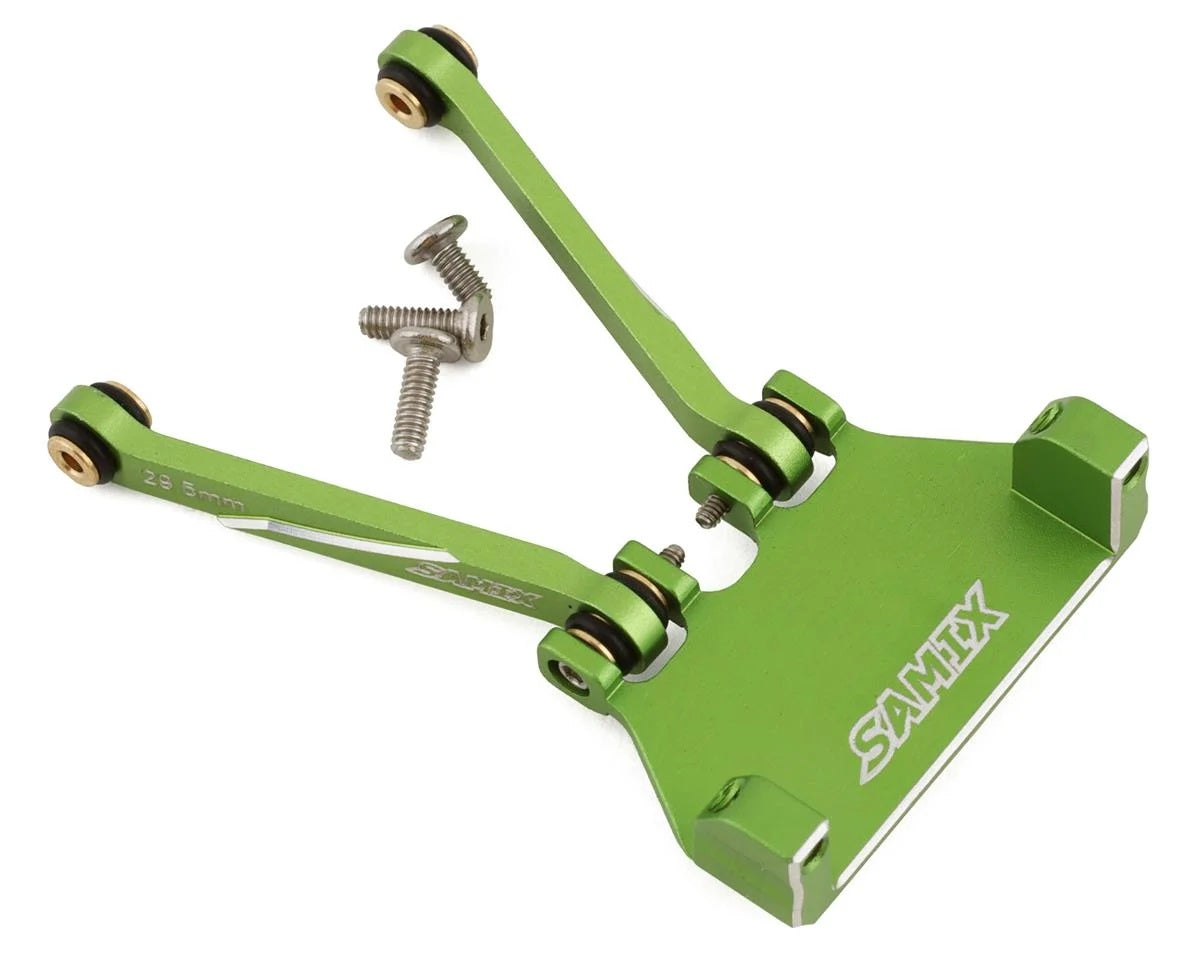 Samix SCX24 Aluminum 4-Link Servo Mount w/29.5mm Links (EcoPower/Emax) - Parts - AMain Distributing