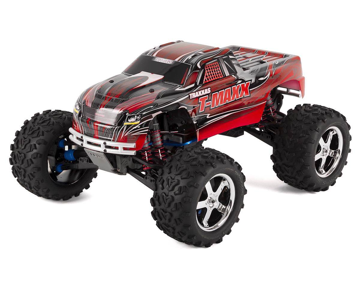 Traxxas T-Maxx 3.3 4WD RTR Nitro Monster Truck w/TQi, TSM, Telemetry, Battery & DC Charger - - Traxxas