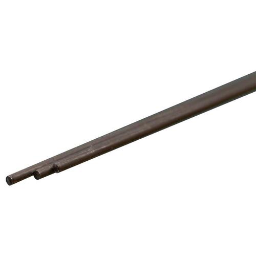 K&S 5508 Music Wire .156" D X 1 ft. L Steel 22 Ga. - Metal - K&S Precision Metals