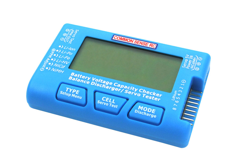 Common sence Cell Spy 8 Voltage Checker -  - Common Sense RC