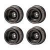 Hot Racing 4mm Offset Black Chrome Brass 12.5g Wheel - SCX30