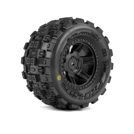 ProLine Badlands MX MTD 12mm Black Desperado 2.0 Wheel: Mini Maxx -  - Horizon Hobbies, Inc.