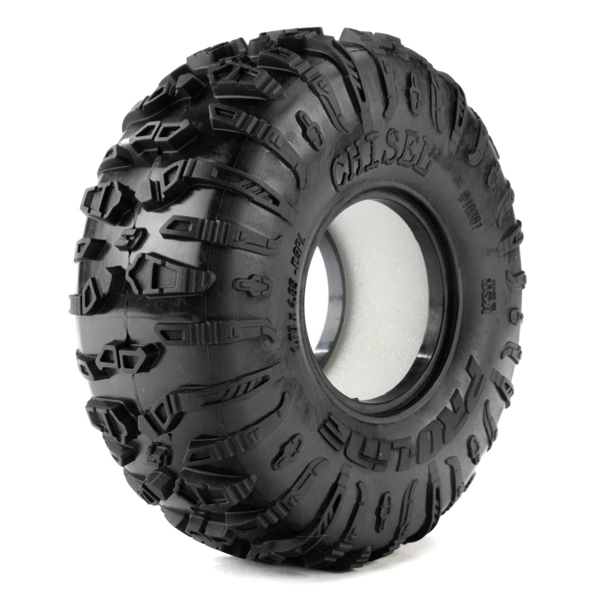 Pro-Line 1/10 Chisel II Predator Front/Rear 1.9" Crawler Tires (2)