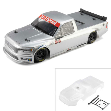 Proline Pre-Cut 2026 Ram 1500 Truck Clear Body: Losi NASCAR -  - Horizon Hobby, Inc.