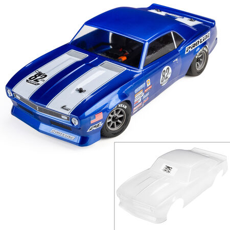 Proline Pre-Cut 1968 Chevy Camaro Clear VTA Body: Losi NASCAR -  - Horizon Hobby, Inc.