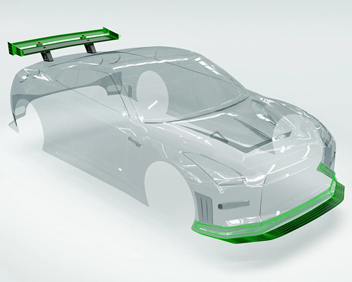 Bittydesign Arrma 1/8 Vendetta/Infraction GTR Body (Clear) (336mm Wheelbase) -  - AMain Distributing