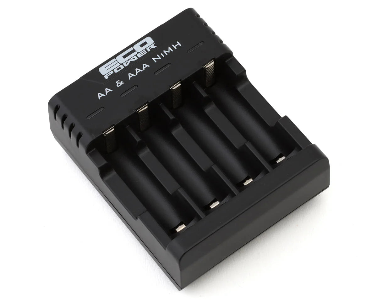 EcoPower NiMH & NiCD USB Battery Charger (4 Slots) (AA/AAA) -  - AMain Distributing