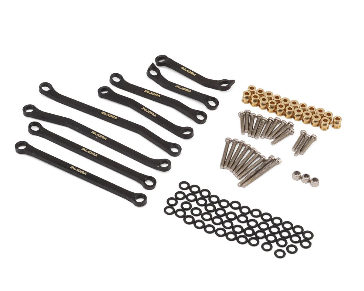 Injora Redcat Ascent-18 Apex Black Brass High Clearance Link Set (Black) (36g) -  - AMain Distributing