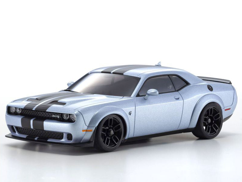 Kyosho Mini-Z MA-020 Dodge Challenger SRT Hellcat Redeye Body (Nickel) -  - HRP Distributing, Inc.
