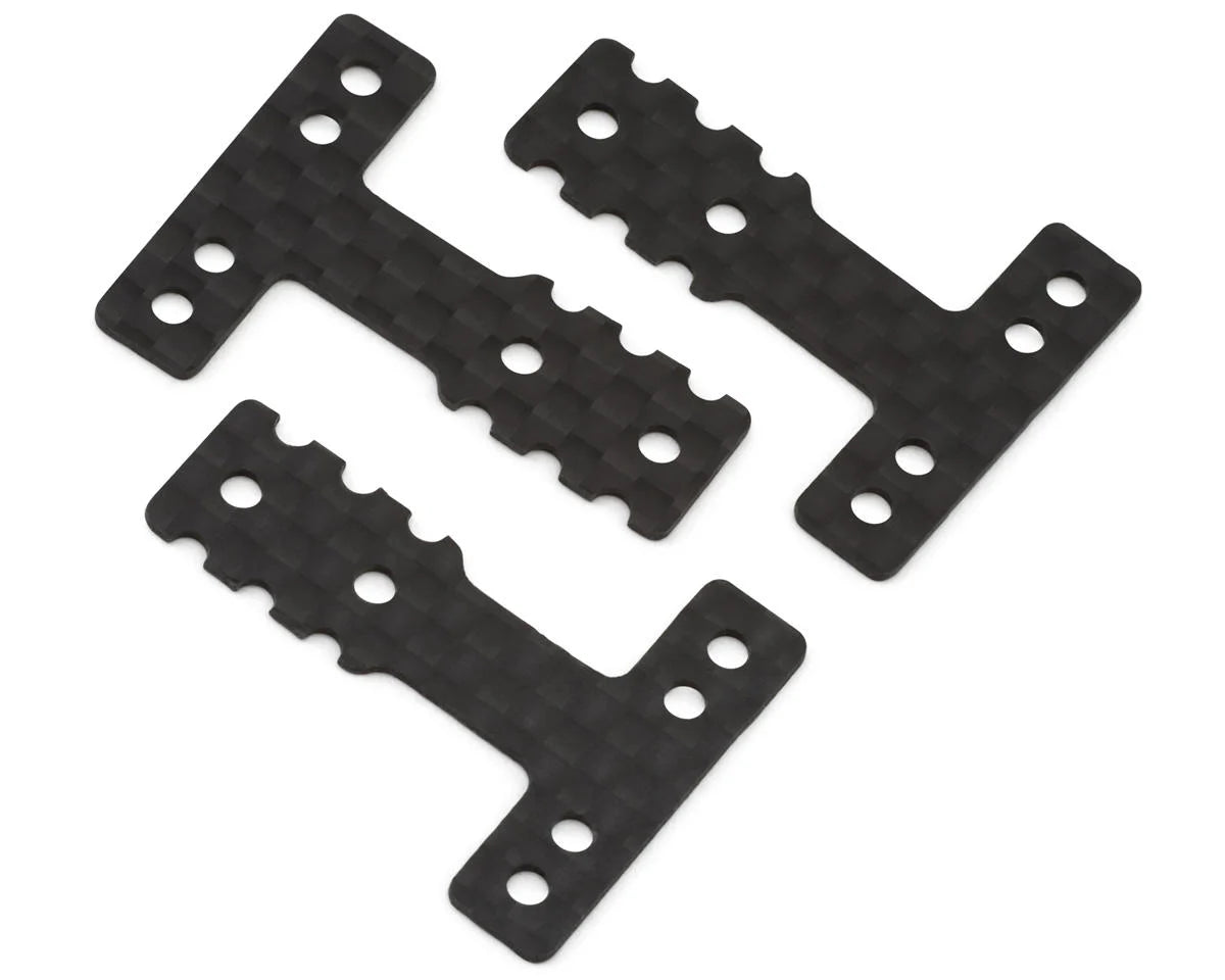 Kyosho Mini-Z MR-03 MM/LM Carbon Fiber Rear Suspension Plates (Soft) (3) -  - AMain Distributing