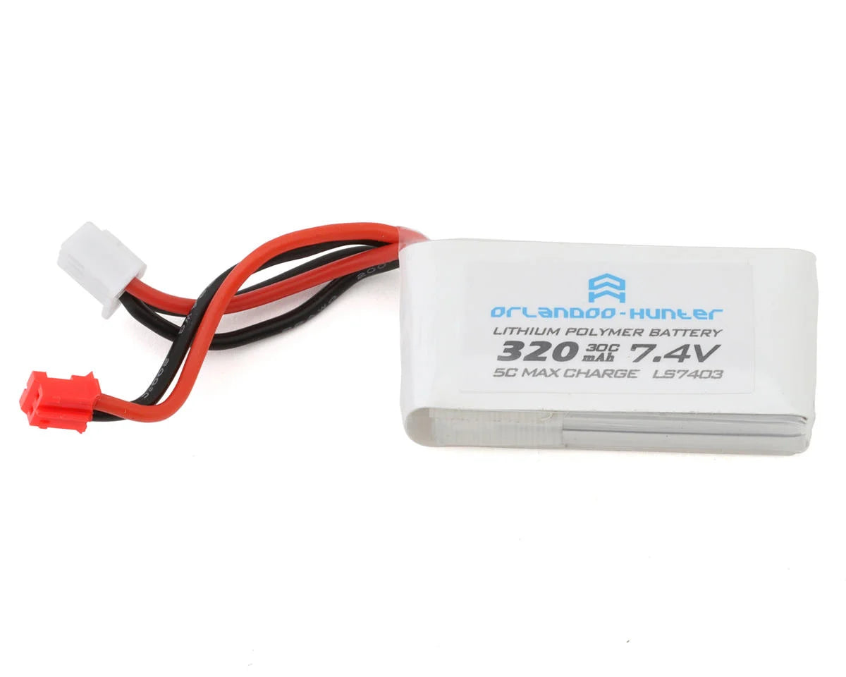 Orlandoo Hunter 2S Lipo Battery w/PH2.0 Connector (7.4V/320mAh) -  - AMain Distributing