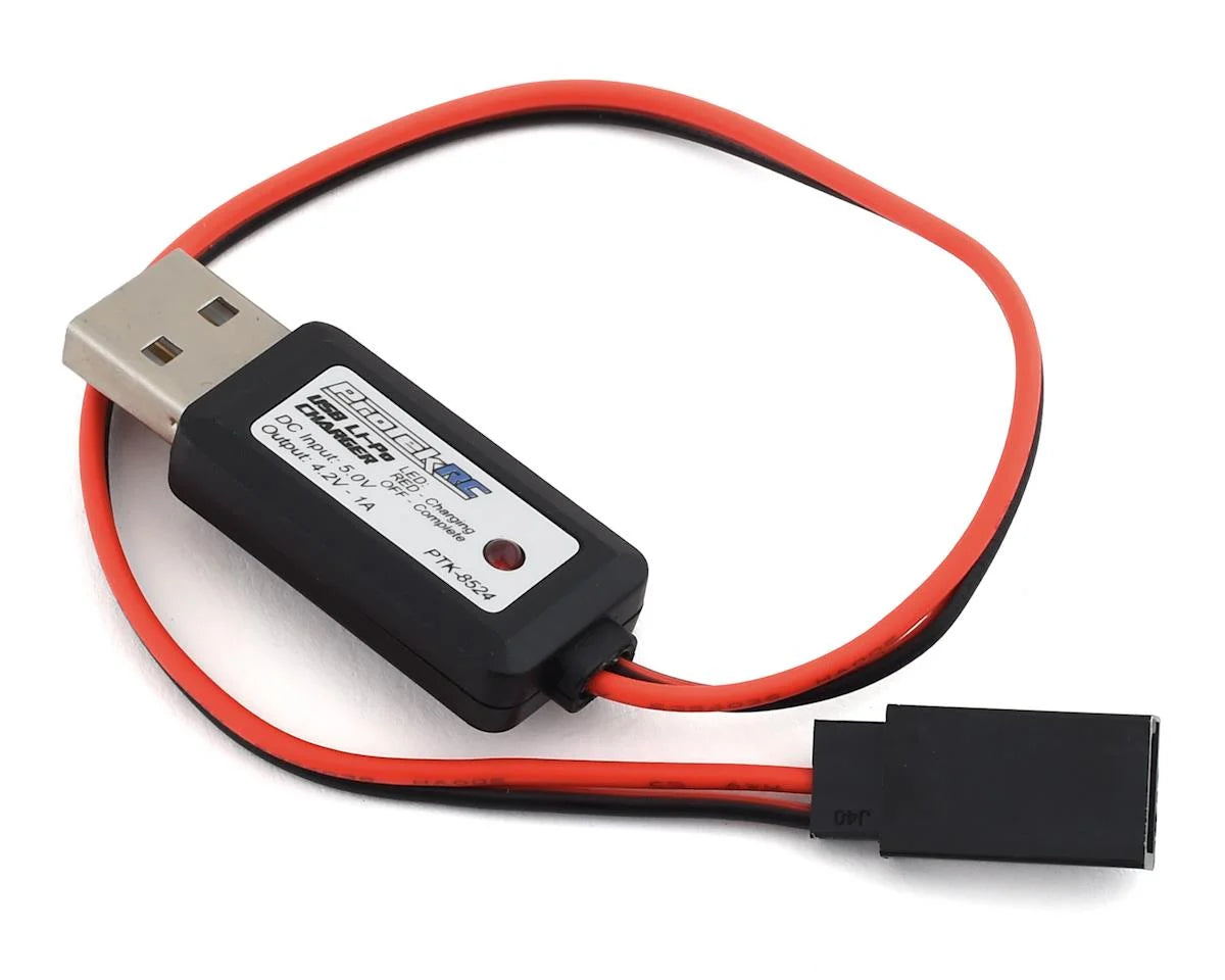 ProTek RC 1S USB LiPo Charger (1 Amp) (Sanwa M17 & MT44) - stpatty - AMain Distributing