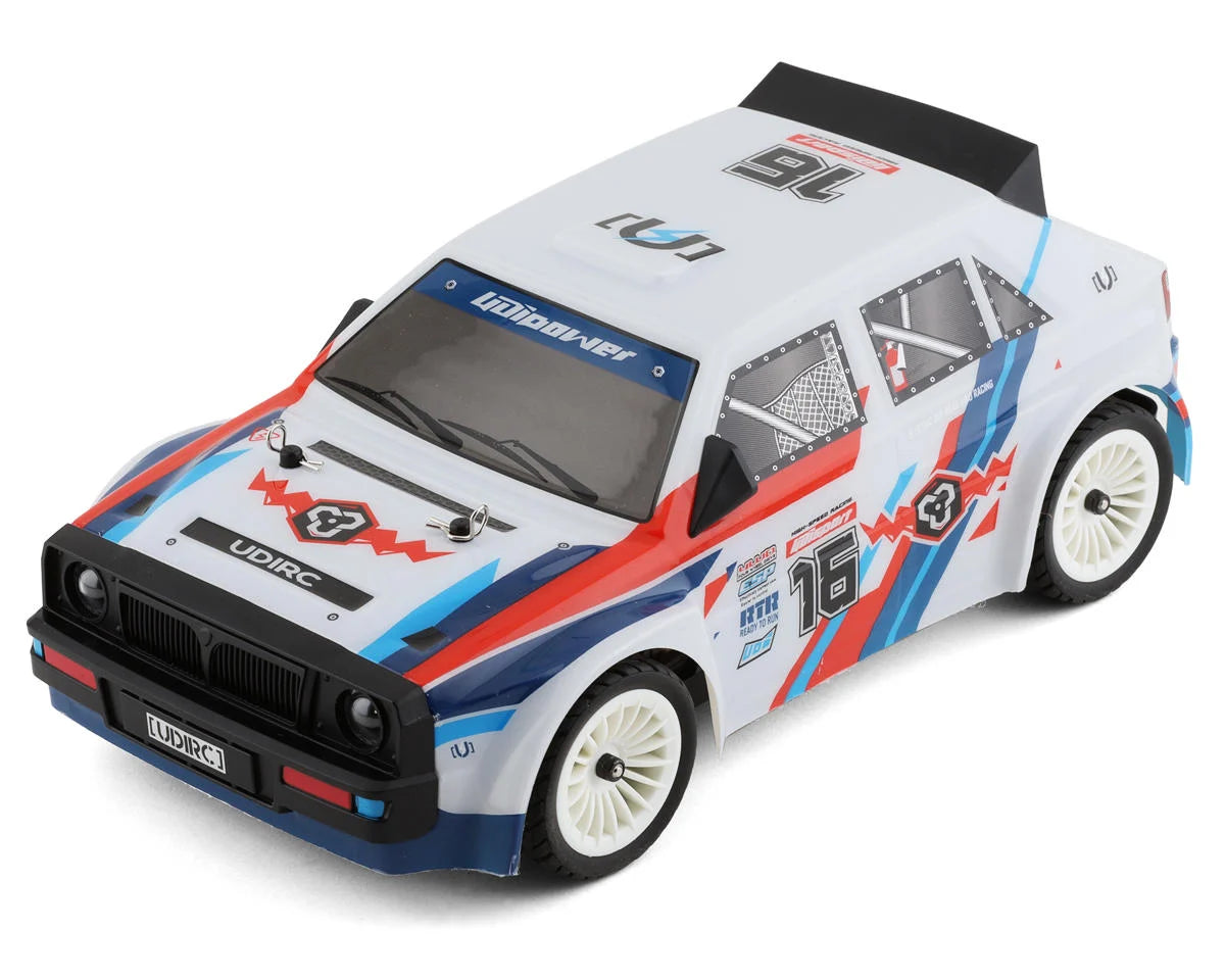 UDI RC Lancia Rally Pro 1/16 4WD RTR Brushless On-Road RC Car w/Drift Tire
