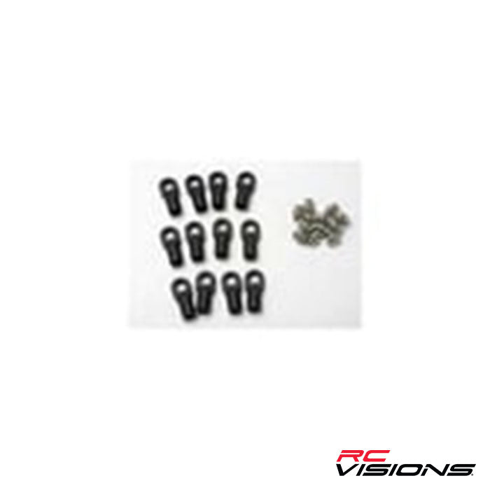 Traxxas Large Rod Ends w/Hollow Balls (12) - Remote Control Toys - Traxxas