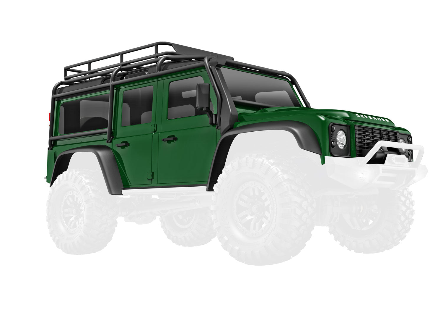 Traxxas Green Land RoverÂ® DefenderÂ® - Body - Traxxas