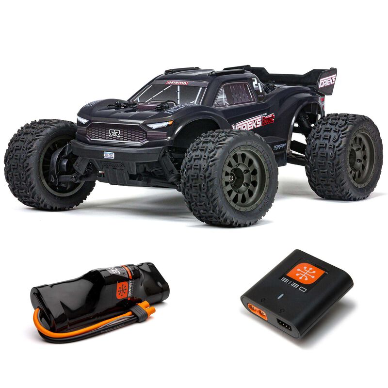 Arrma 1/10 VORTEKS 4X2 BOOST MEGA 550 Brushed Stadium Truck RTR with Battery & Charger -  - Horizon Hobbies, Inc.