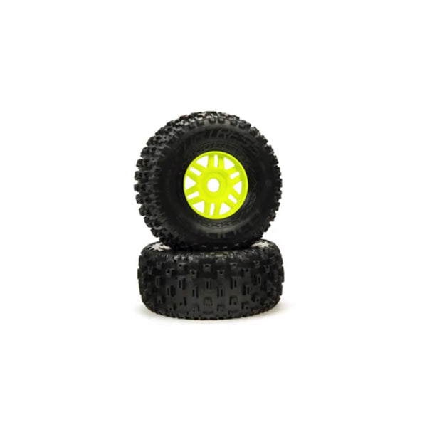 Arrma Mojave 6S BLX dBoots "Fortress" Pre-Mounted Tire Set (2) - Wheel/Tires - Horizon Hobbies, Inc.