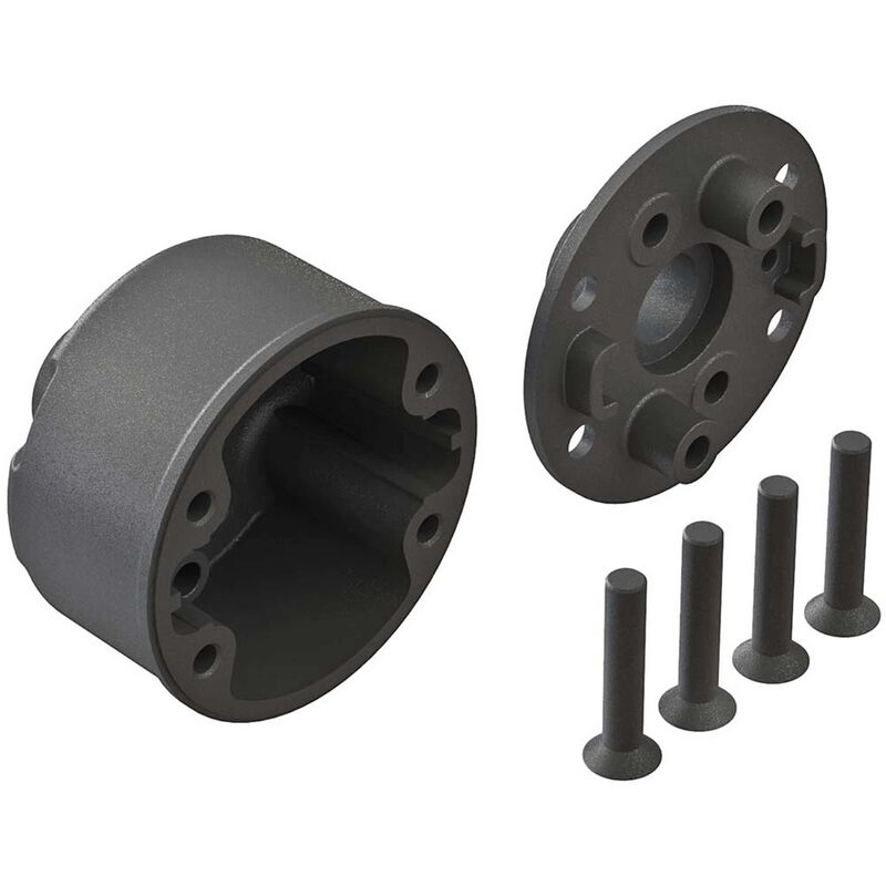 Arrma Composite Differential Case: BLX 3S - Parts - Horizon Hobbies, Inc.