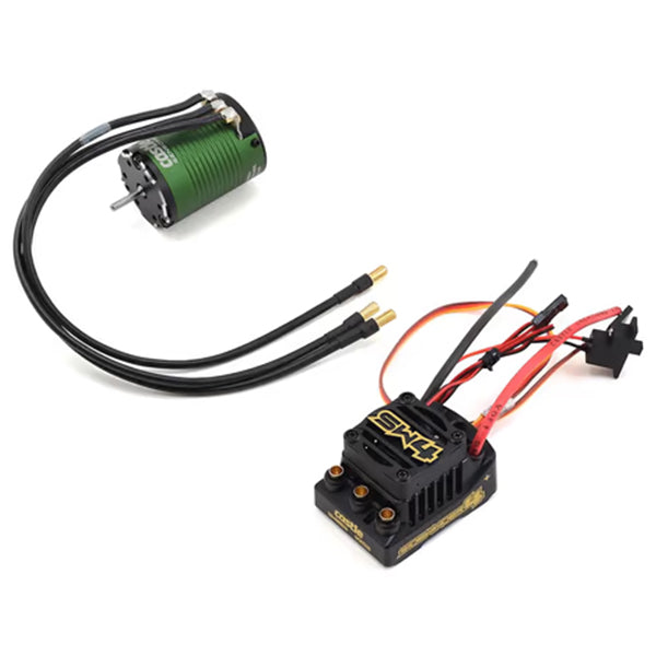 Castle Creations Sidewinder SW4 Waterproof 1/10 ESC/Motor Combo w/1406 (6900kV) On Road Edition -  - Castle Creations