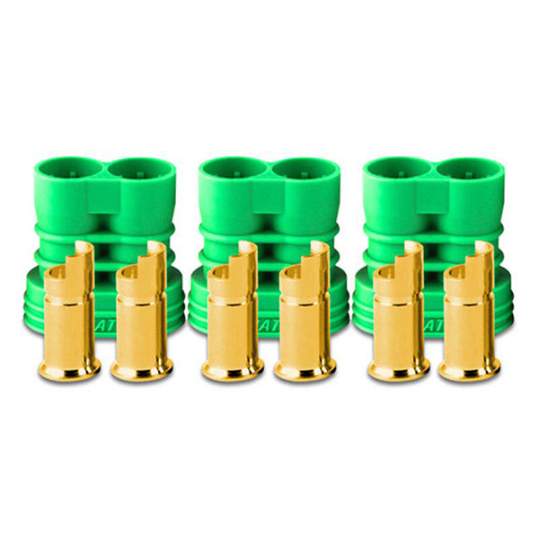 Castle Creations Connector 6.5mm Polarized Bullet Battery (3) - Connector - Castle Creations