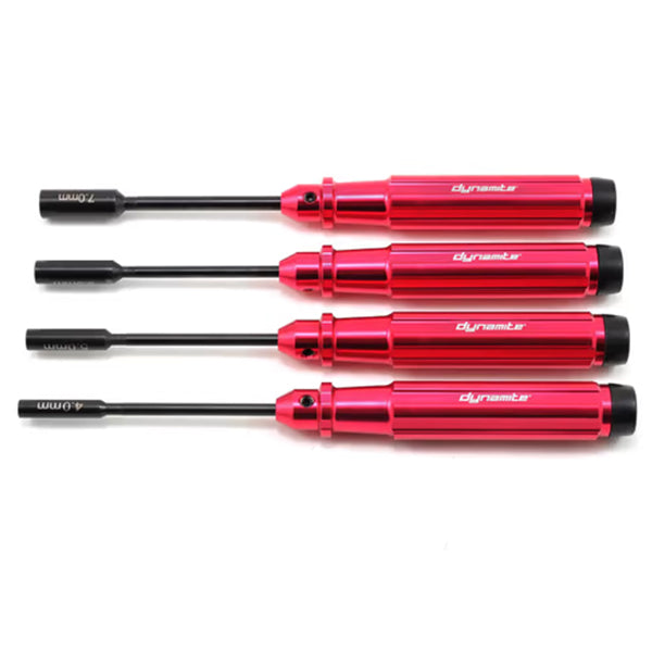 Dynamite Machined Metric Nut Driver Set (4) - Remote Control Toys - Horizon Hobbies, Inc.
