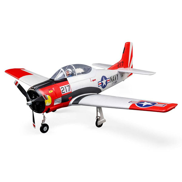 E-flite T-28 Trojan 1.2m Bind-N-Fly Basic Electric Airplane w/Smart ESC, AS3X & SAFE - Plane - Horizon Hobbies, Inc.