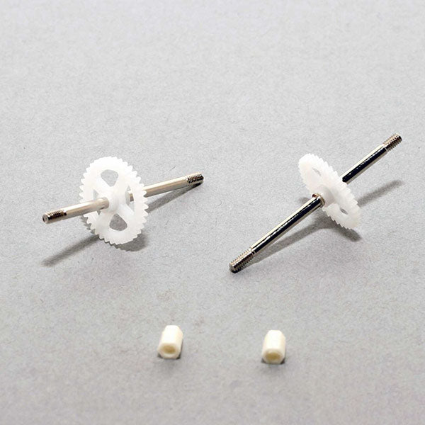 E-flite Prop Shaft Set w/Gear (2) (Ultra-Micro 4-Site) - Remote Control Toys - Horizon Hobbies, Inc.