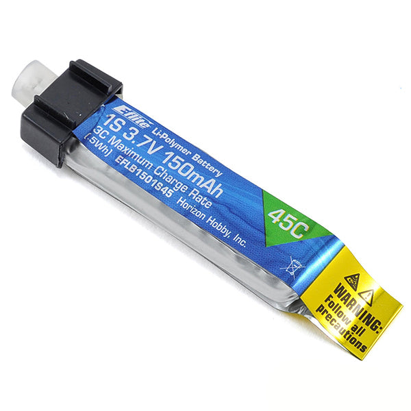 E-flite 1S LiPo Battery 45C (3.7V/150mAh) - Remote Control Toys - Horizon Hobbies, Inc.