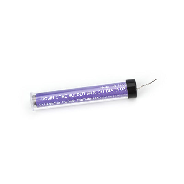 Miniatronics Rosin Core Solder 60/40 (1/2 oz) - Remote Control Toys - Horizon Hobbies, Inc.