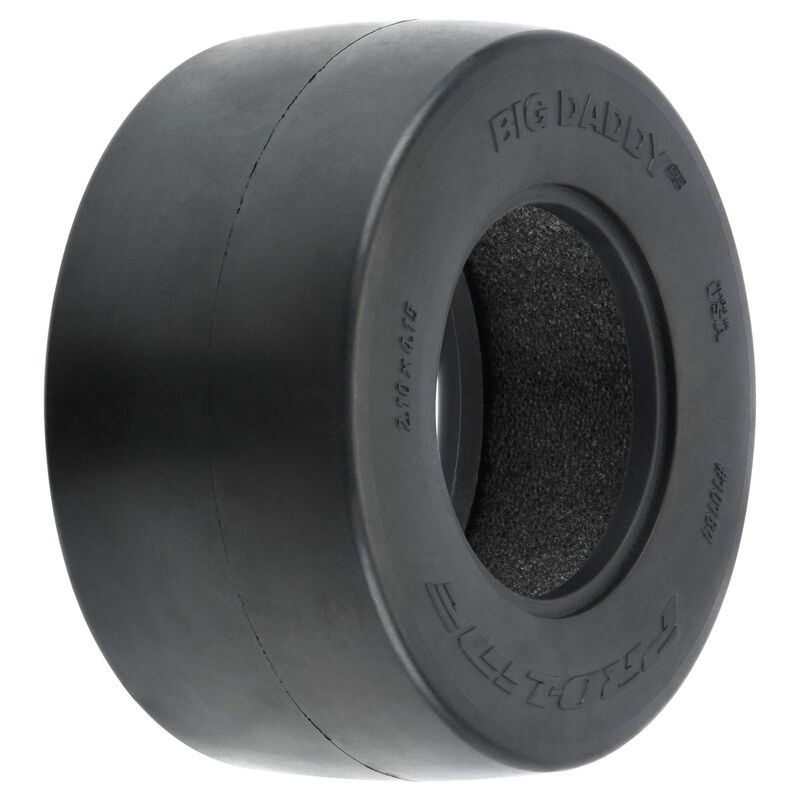 Pro-Line Big Daddy Wide Drag Slick 2.2/3.0 SCT Rear Tires (2) (Clay) - Remote Control Toys - Horizon Hobbies, Inc.