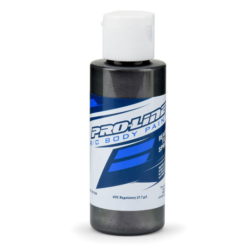 Pro-Line RC Body Airbrush Paint (Metallic Charcoal) (2oz) - Remote Control Toys - Horizon Hobbies, Inc.