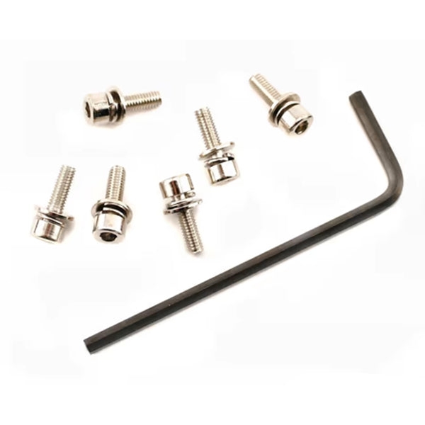 Traxxas Screws 3x10mm caphead machine (hex drive) (6), lockwashers (6) - Remote Control Toys - Traxxas