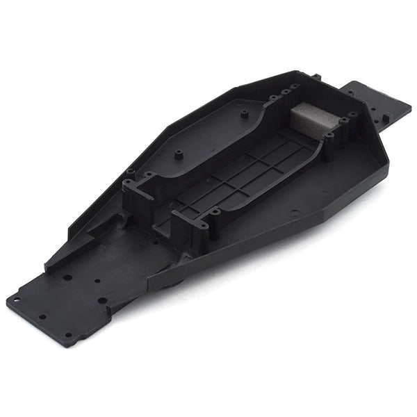 Traxxas Long Lower Composite Chassis (Black) - Remote Control Toys - Traxxas