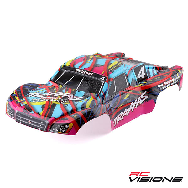 Traxxas Slash 4X4 Pre-Painted Body (Hawaiian) - Remote Control Toys - Traxxas