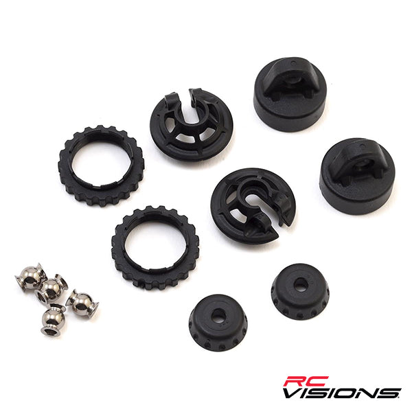 Traxxas GTR Shock Cap & Spring Retainer Set - Remote Control Toys - Traxxas