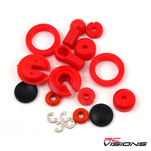 Traxxas LaTrax Shock Rebuild Kit (2) - Remote Control Toys - Traxxas