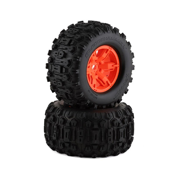 Traxxas X-Maxx wheels, Sledgehammer tires, foam inserts - Wheel/Tires - Traxxas