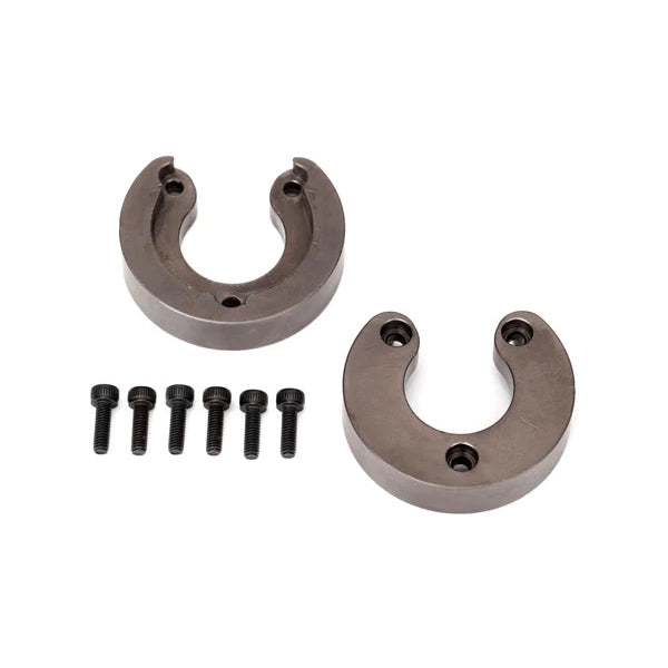 TRAXXAS Weight, portal housing, brass (34 grams) (2)/ 2.5x8 CS (6) (requires #8251X, 8251R, 8251A, or 8251G outer portal housing) - Remote Control Toys - Traxxas