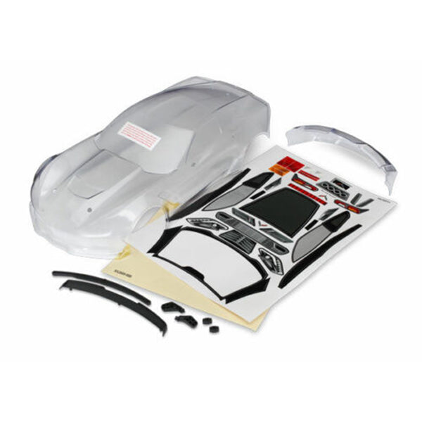 TRAXXAS Chevy Corvette Clear Body - Remote Control Toys - Traxxas