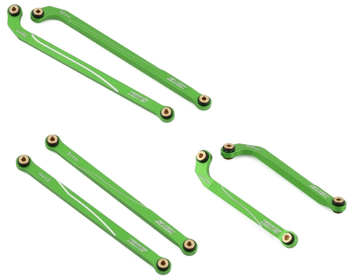 Samix SCX24 Deadbolt/Betty Aluminum High Clearance Link Kit (6) - Parts - AMain Distributing