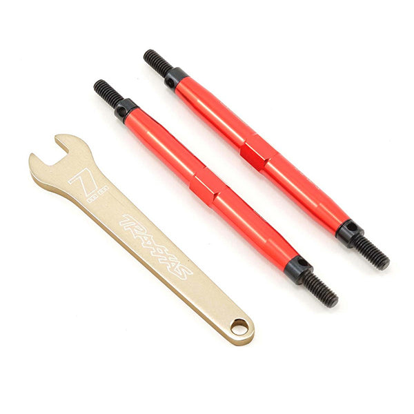 Traxxas 88mm Aluminum Front/Rear Toe Link Set (Red) (2) (Slayer Pro) -  - Traxxas
